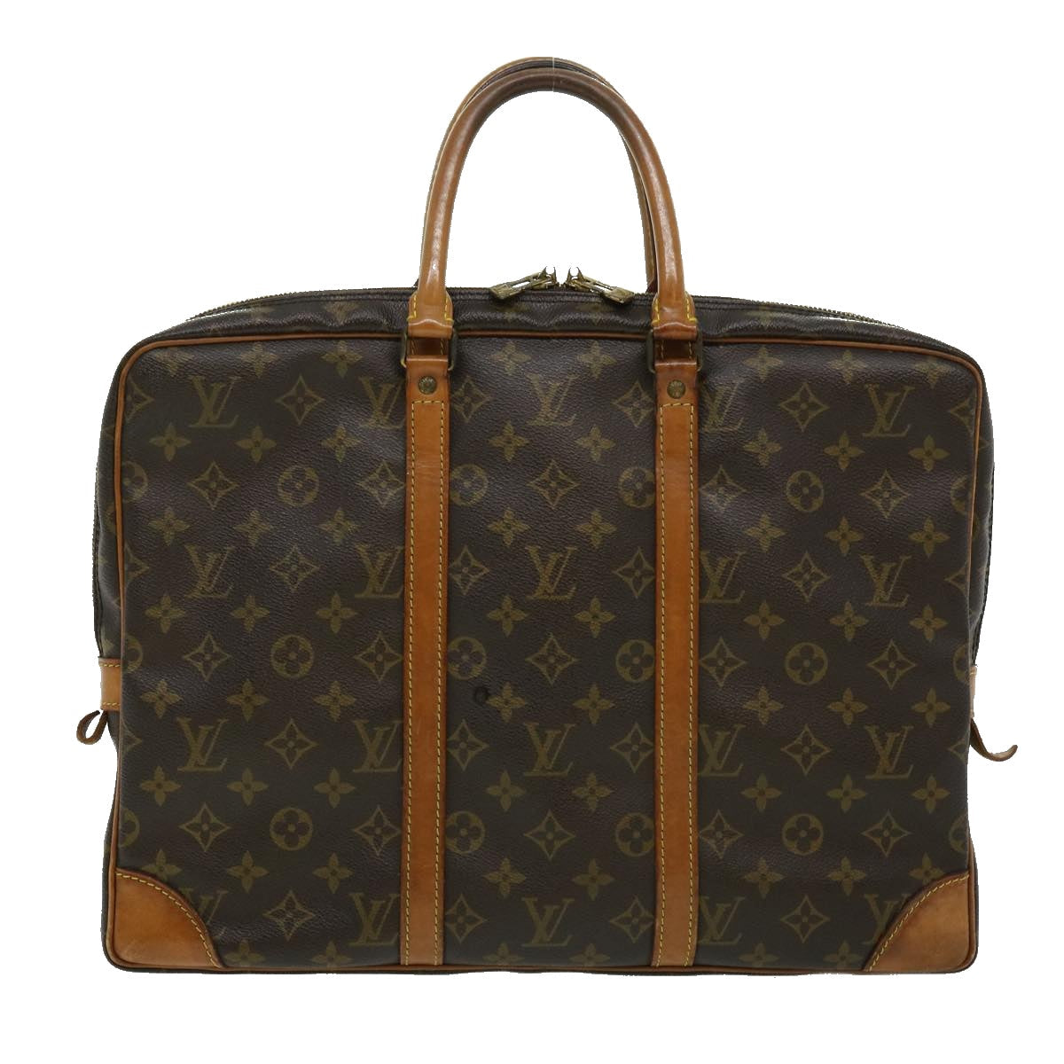 LOUIS VUITTON Monogram Porte Documents Voyage Hand Bag M53361 30207
