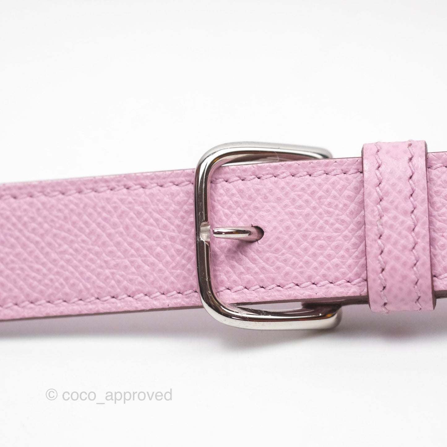Hermès Della Cavalleria Mini Bag Mauve Sylvestre X9 Epsom Palladium Hardware