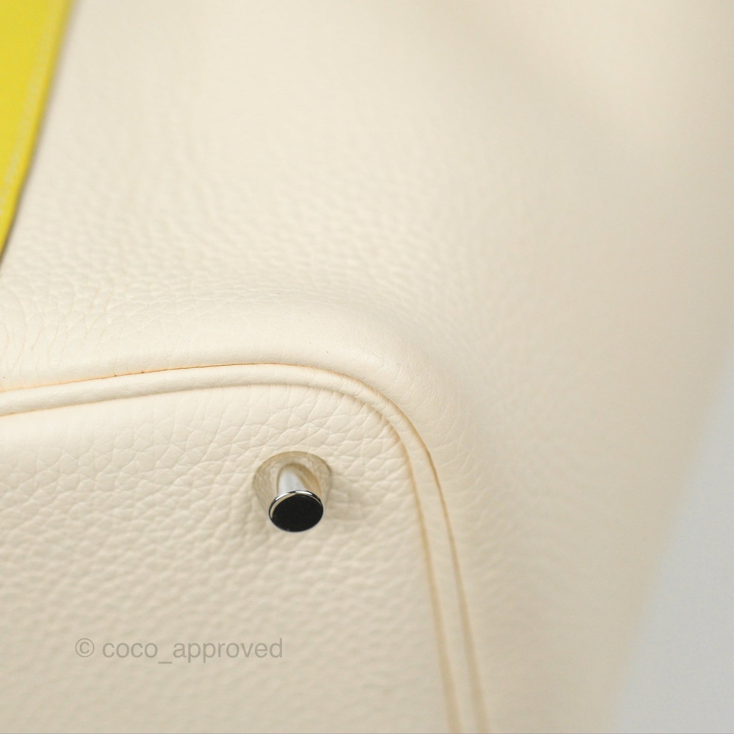 Hermes Picotin Lock 18 Lime 9R / Nata I2 Clemence Palladium Hardware
