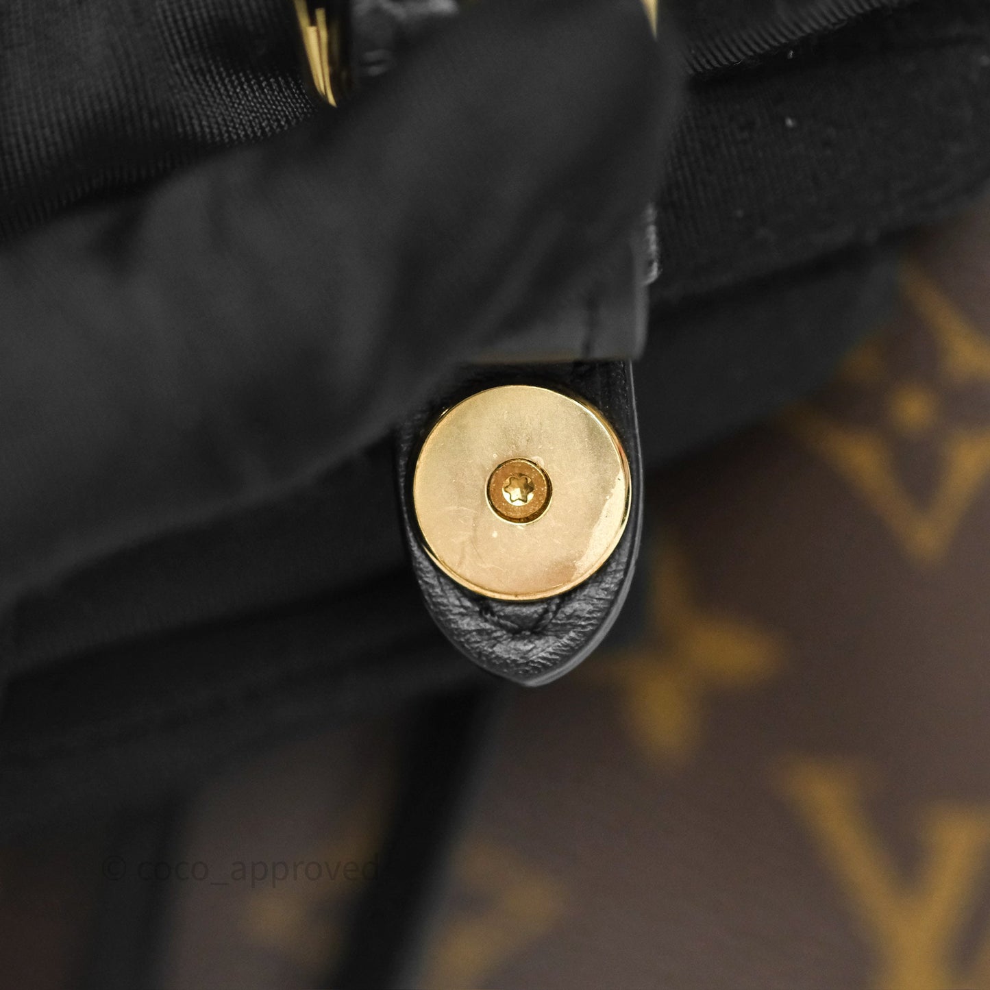 Louis Vuitton Montsouris BB Backpack Black Monogram Canvas