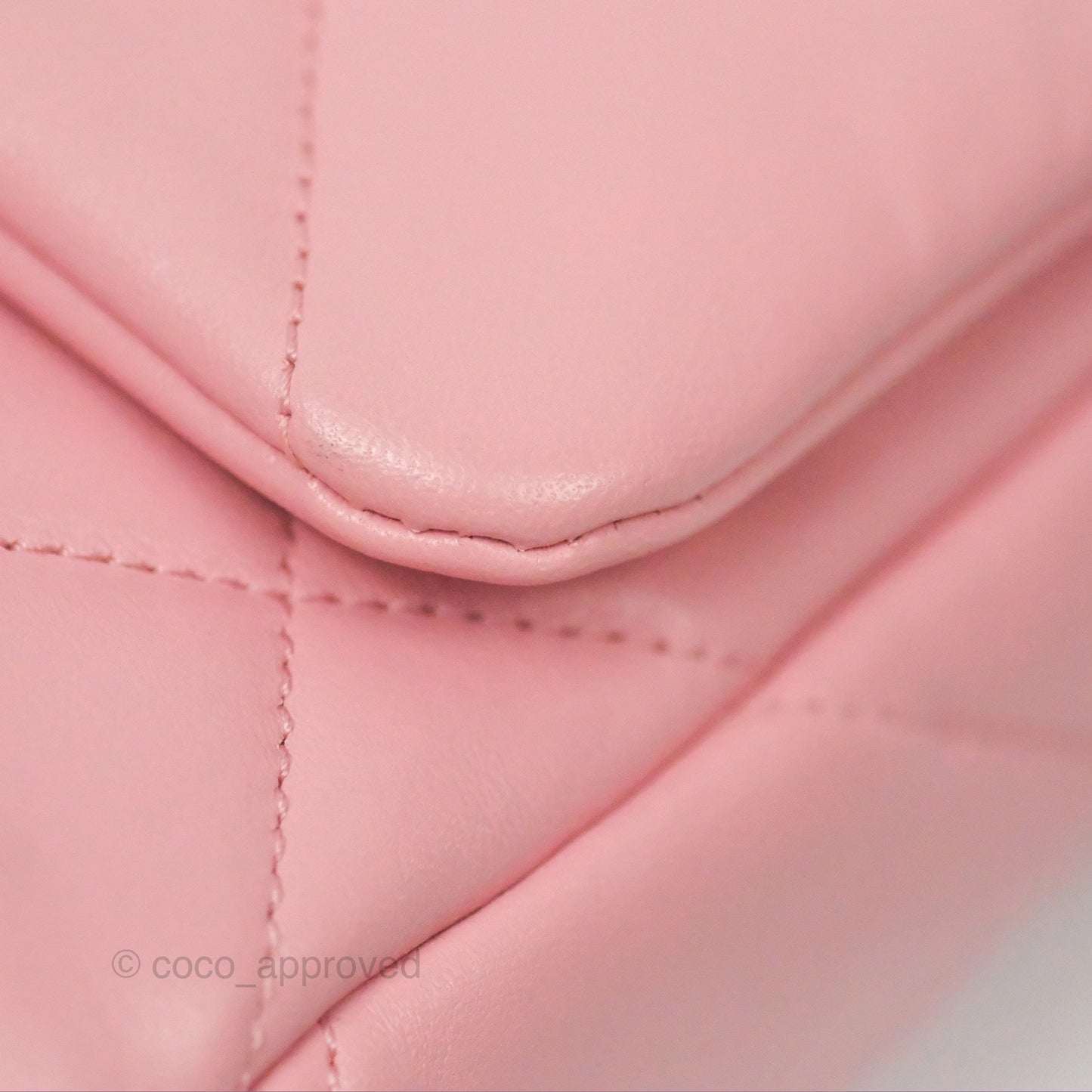Chanel 19 Small Pink Lambskin Mixed Hardware