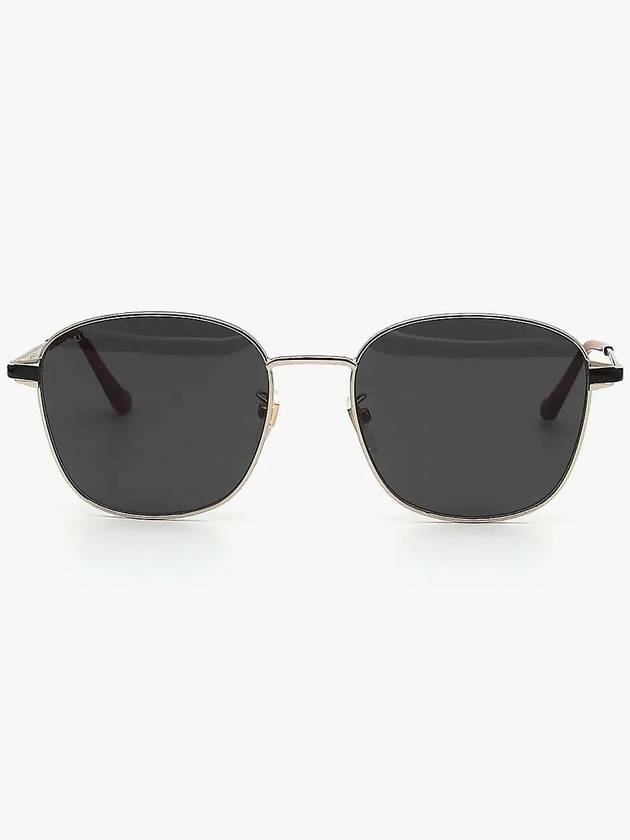 Luxury Gucci Trending 2025 Eyewear Square Metal Sunglasses Black
