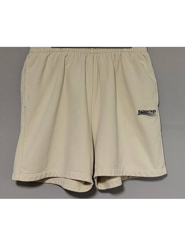 Luxury Balenciaga wave logo shorts 28