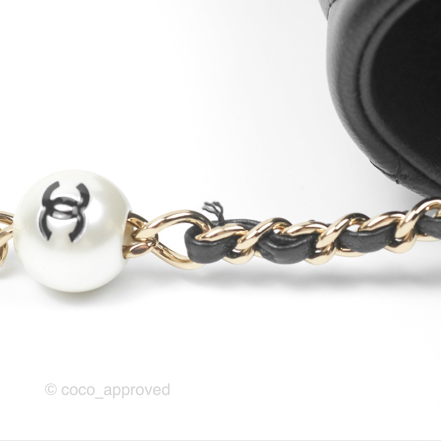 Chanel Small My Precious Flap Black Lambskin Gold Hardware