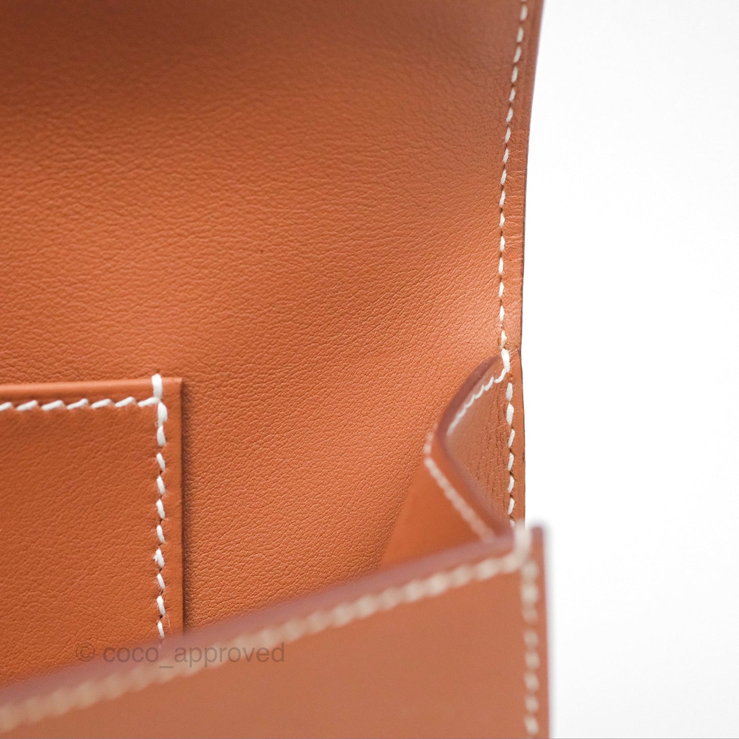 Hermès Birkin Shadow Clutch Bag Gold 37 Swift