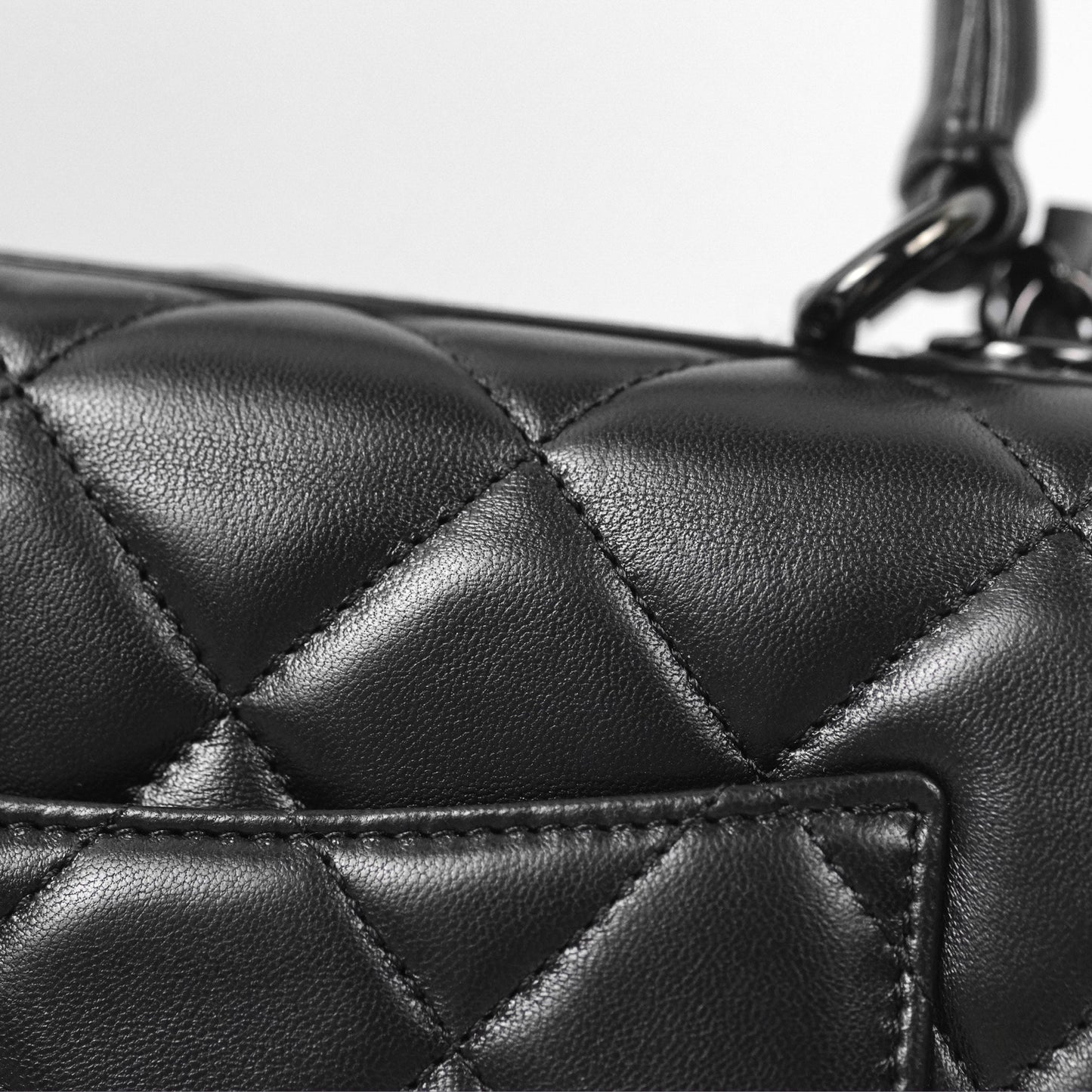 Chanel Small Trendy CC So Black Lambskin