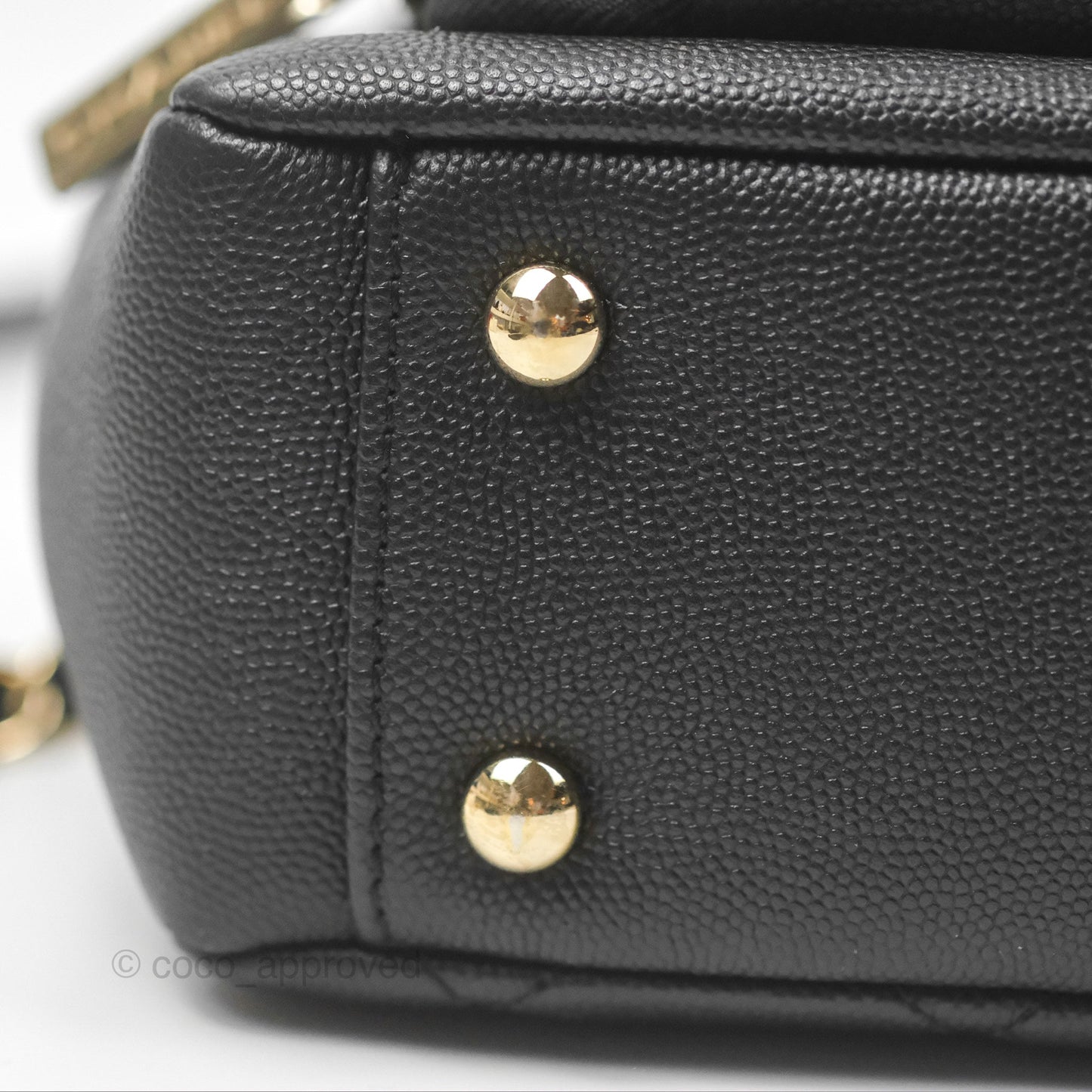 Chanel Quilted Medium Business Affinity Flap Black Caviar Gold Hardware