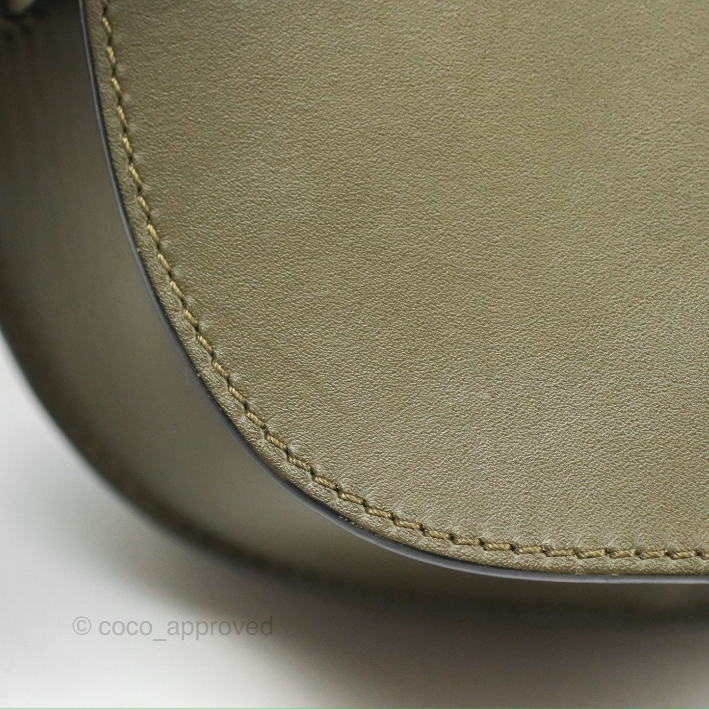 Loewe Mini Gate Dual Bag Soft Calfskin & Jacquard Strap Autumn Green