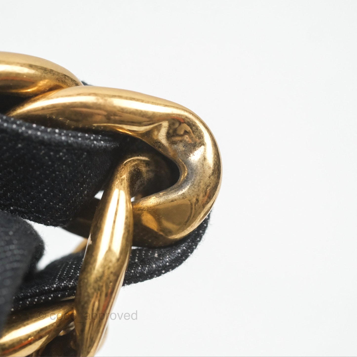 Chanel Medium Funky Town Flap Denim Aged Gold Hardware 22S
