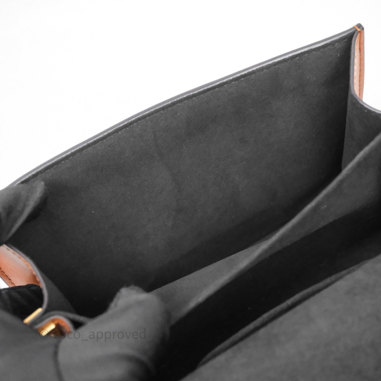 Louis Vuitton Mini Dauphine Monogram Tan Calfskin