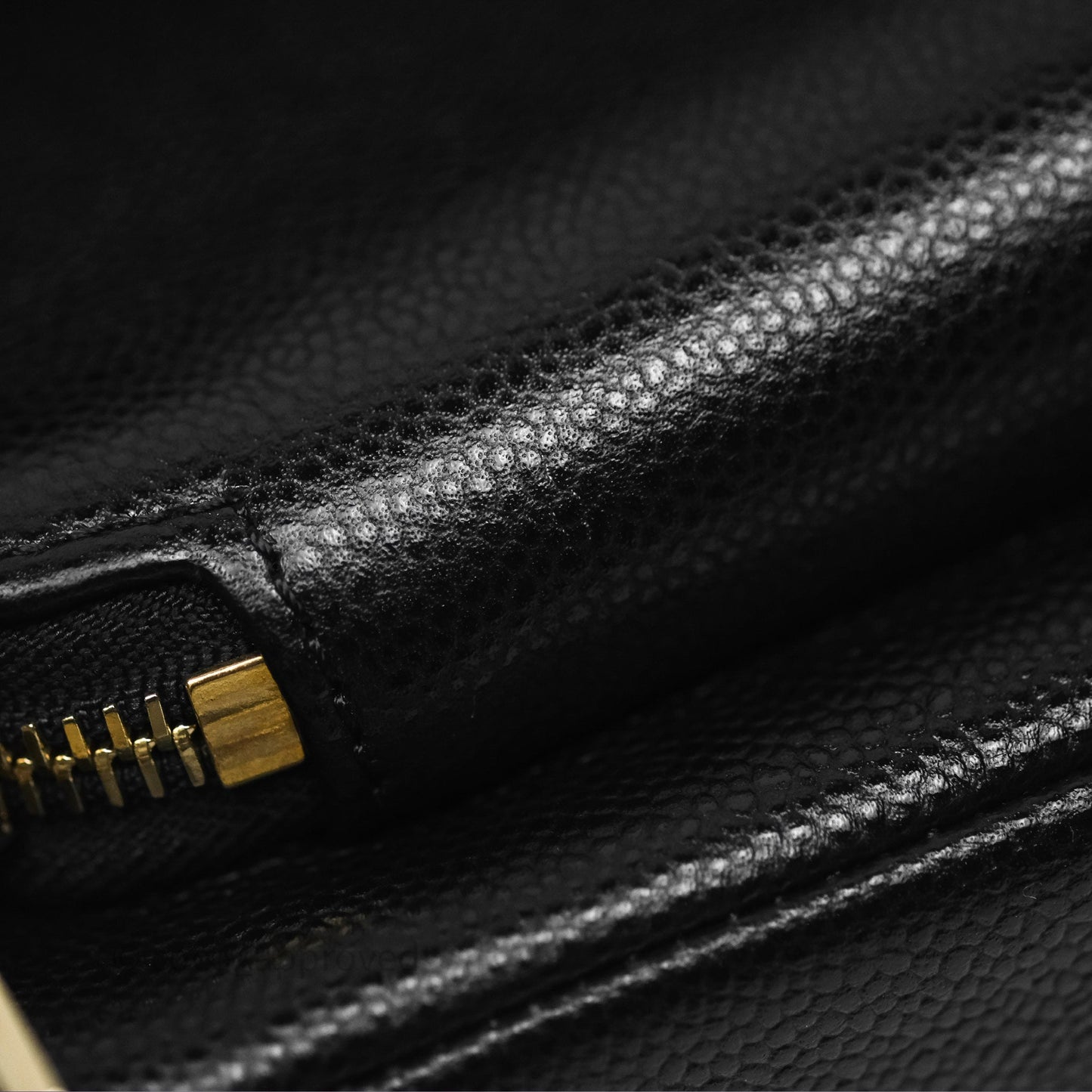 Chanel Quilted Small Business Affinity Flap Black Caviar Gold Hardware