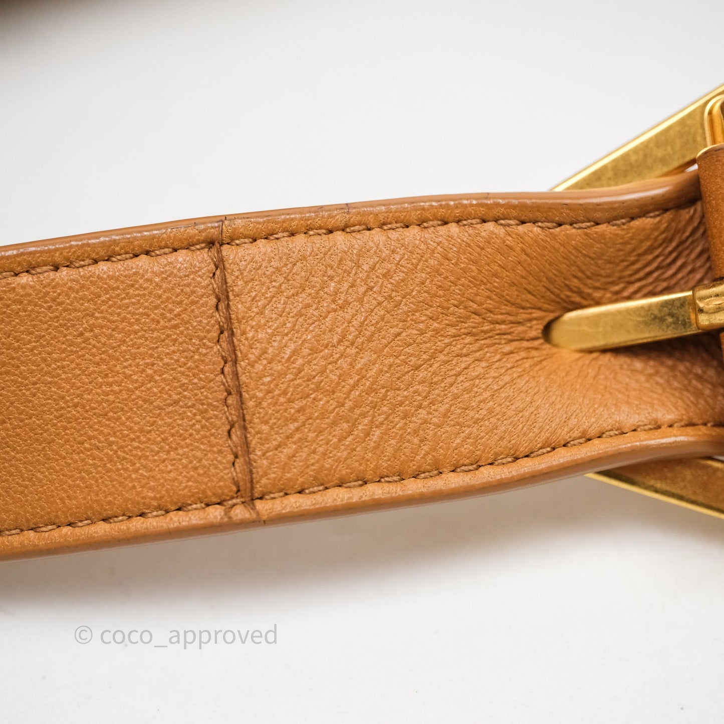 Bottega Veneta Padded Cassette Camel Lambskin