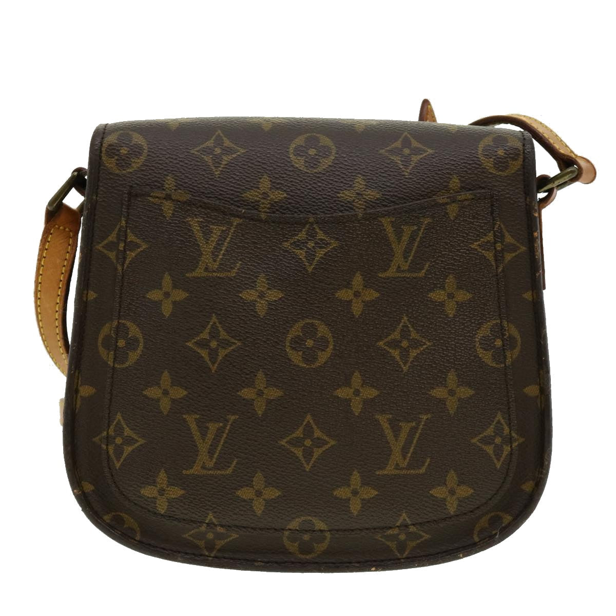 LOUIS VUITTON Monogram Saint Cloud MM Shoulder Bag M51243 LV 30481