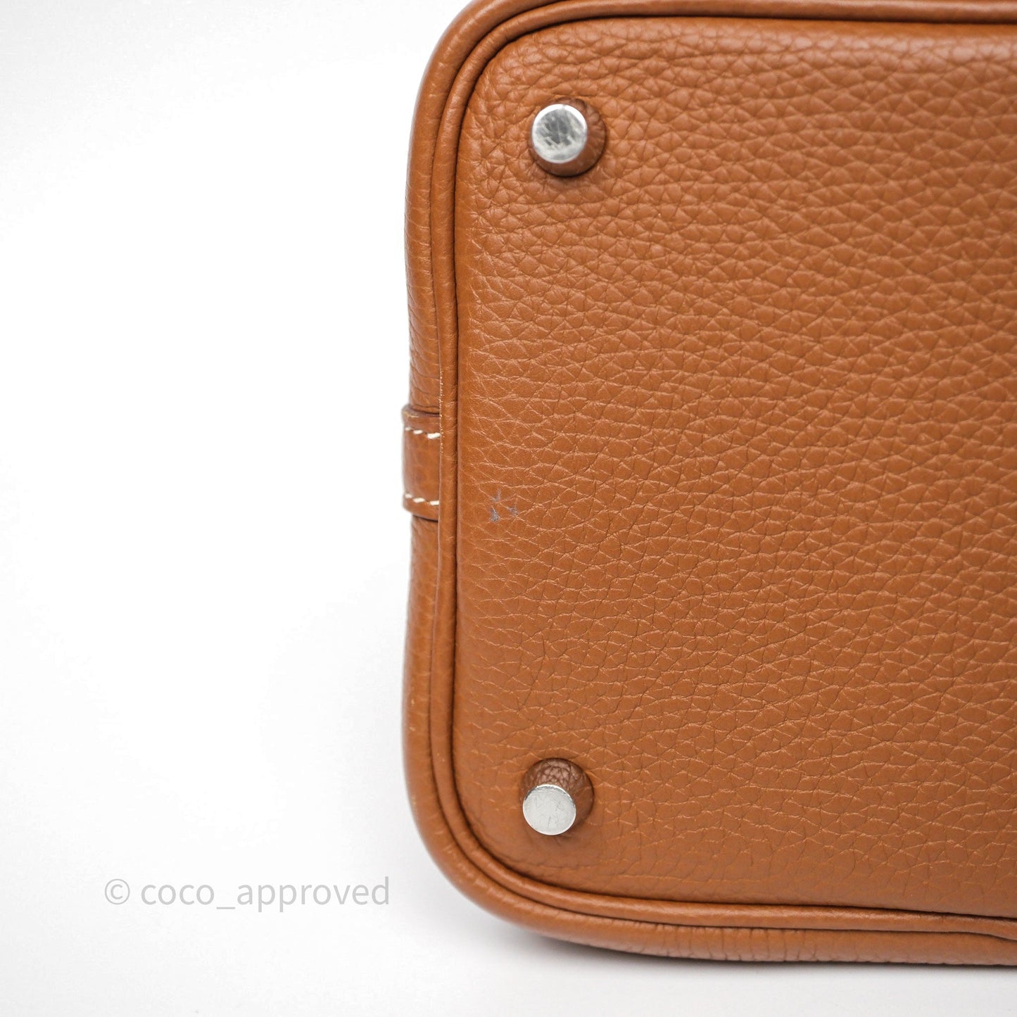 Hermès Picotin Lock 18 Gold 37 Clemence/ Ebene 46 Swift Palladium Hardware
