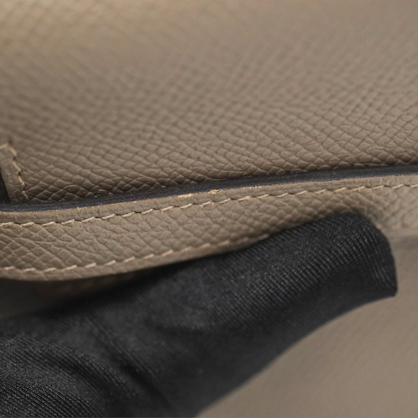 Hermès Kelly Wallet Gris Asphalte M8 Epsom Gold Hardware