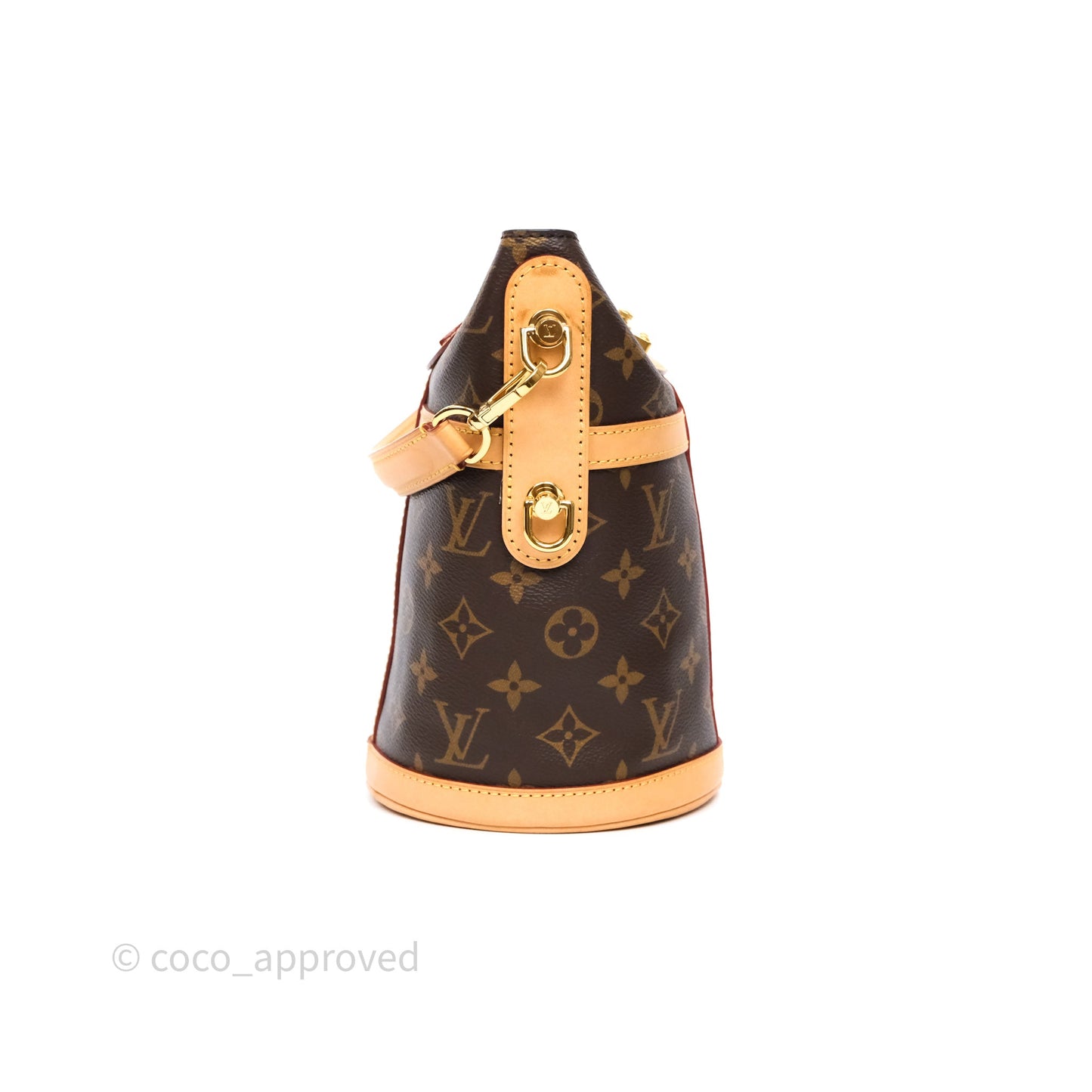Louis Vuitton Duffle Bucket Bag Monogram Canvas