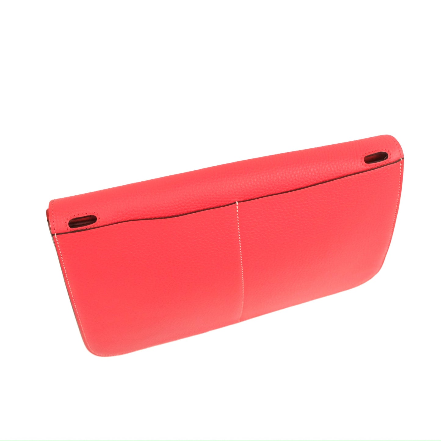 Hermès Halzan 31 Red Palladium Hardware