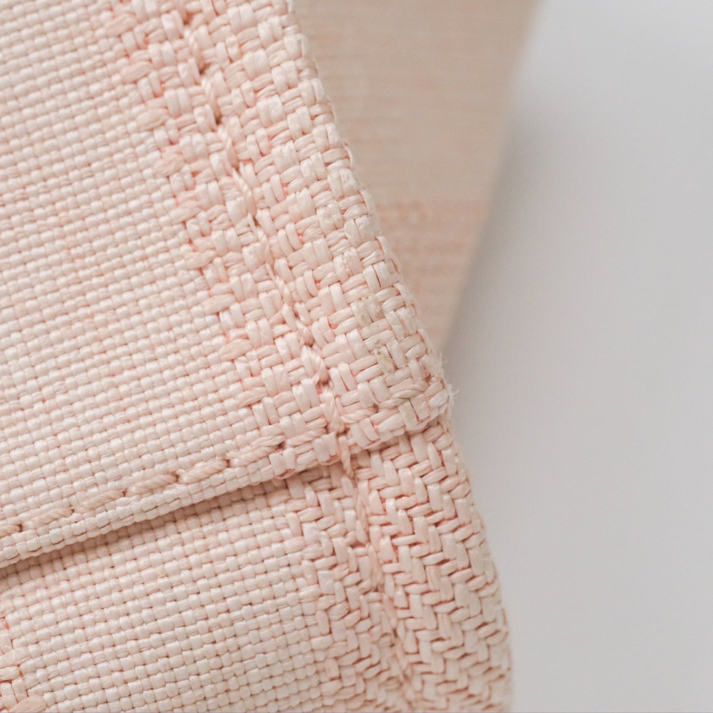 Chanel Canvas Large Deauville Tote Light Pink Stripe