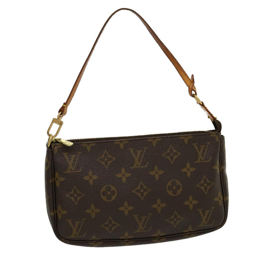 LOUIS VUITTON Monogram Pochette Accessoires Pouch M51980 LV 30757