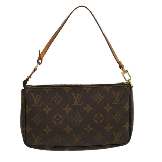 LOUIS VUITTON Monogram Pochette Accessoires Pouch M51980 LV 30757