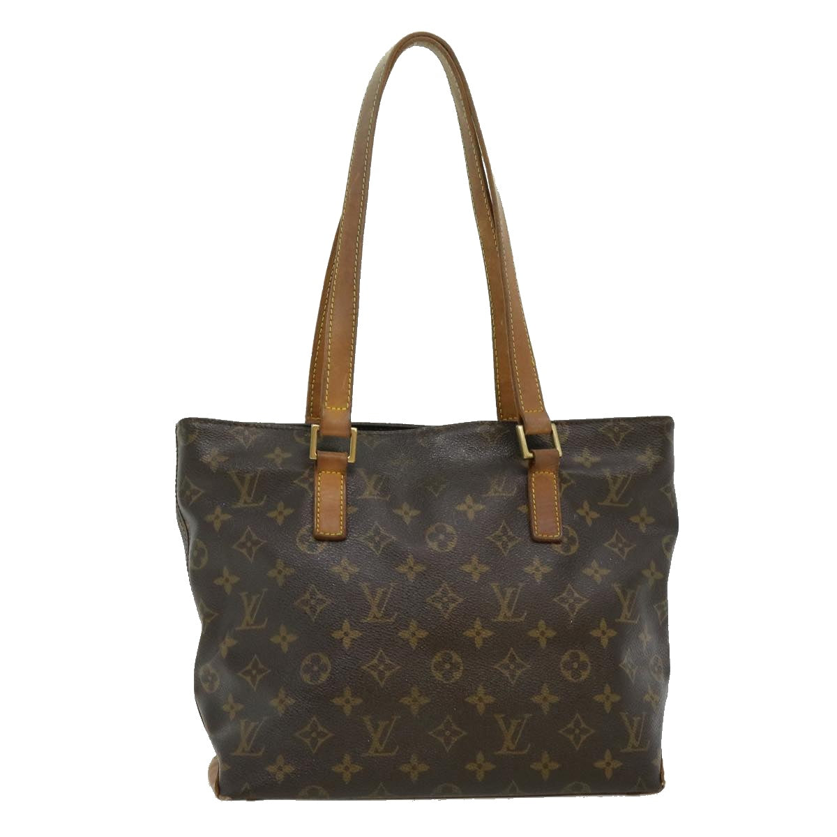 LOUIS VUITTON Monogram Cabas Piano Tote Bag M51148 LV 30781