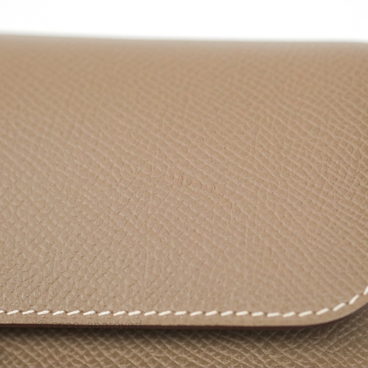 Hermès Constance To Go Wallet Etoupe Epsom Gold Hardware