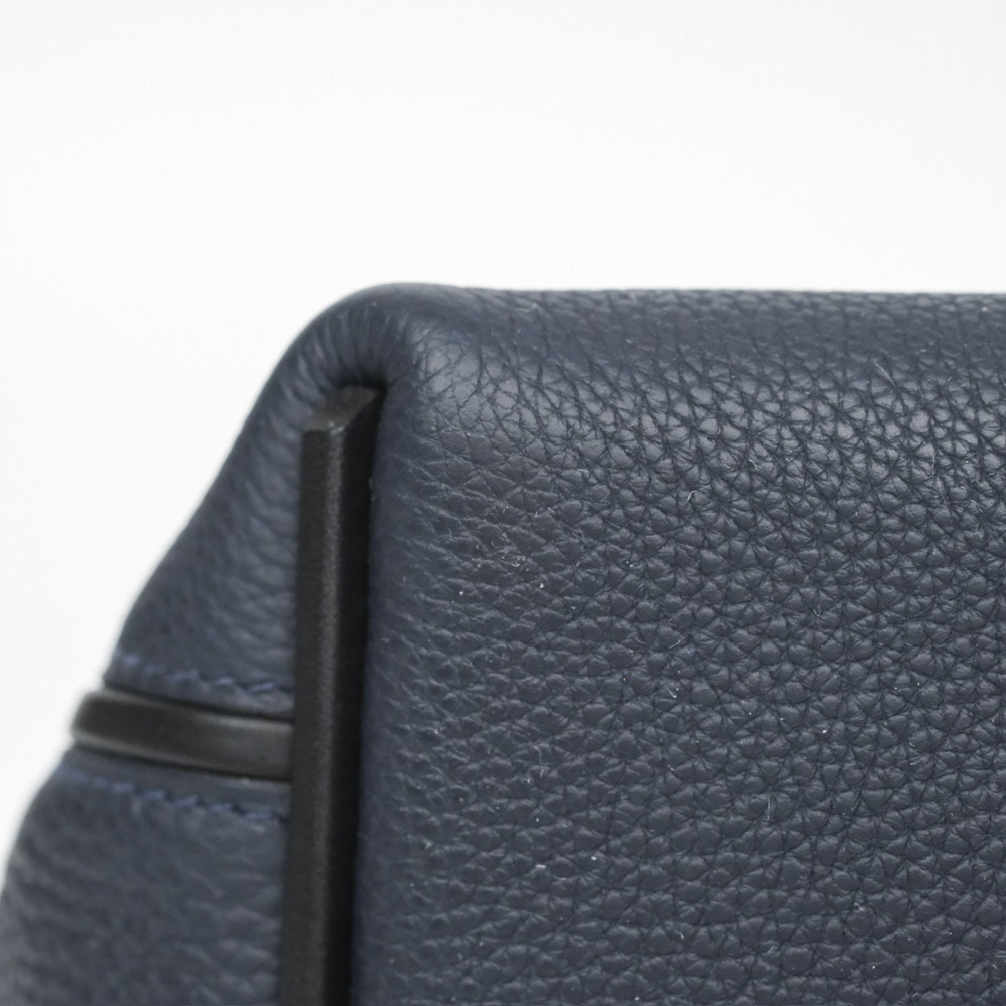 Hermès 24/24 29 Bleu Nuit 2Z / Noir Black 89 Togo/Swift Palladium Hardware