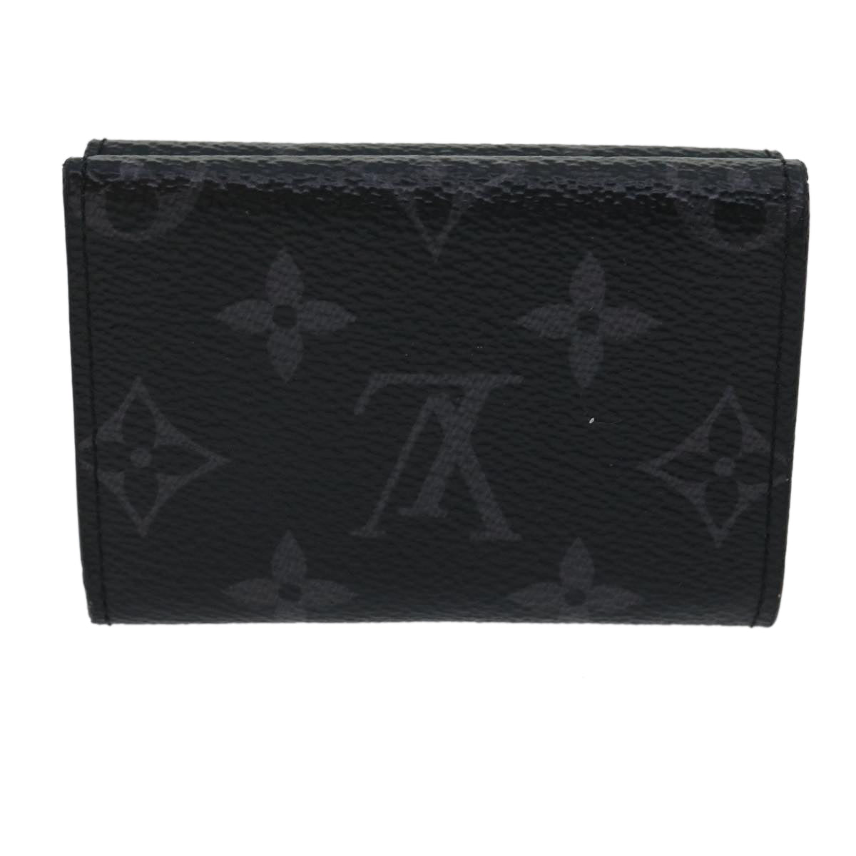 LOUIS VUITTON Monogram Eclipse Discovery compact wallet Wallet M67630 30813