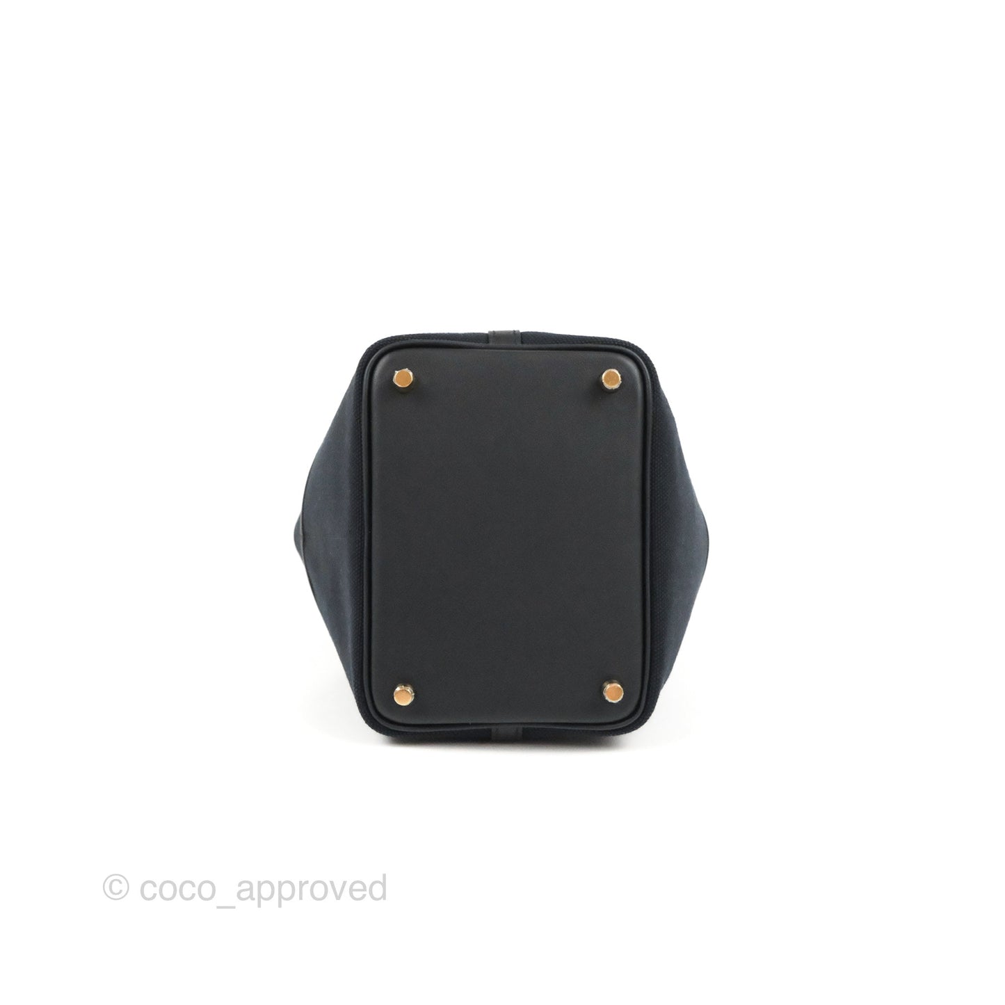 Hermes Picotin Lock 18 Cargo Pockets Black Gold Hardware