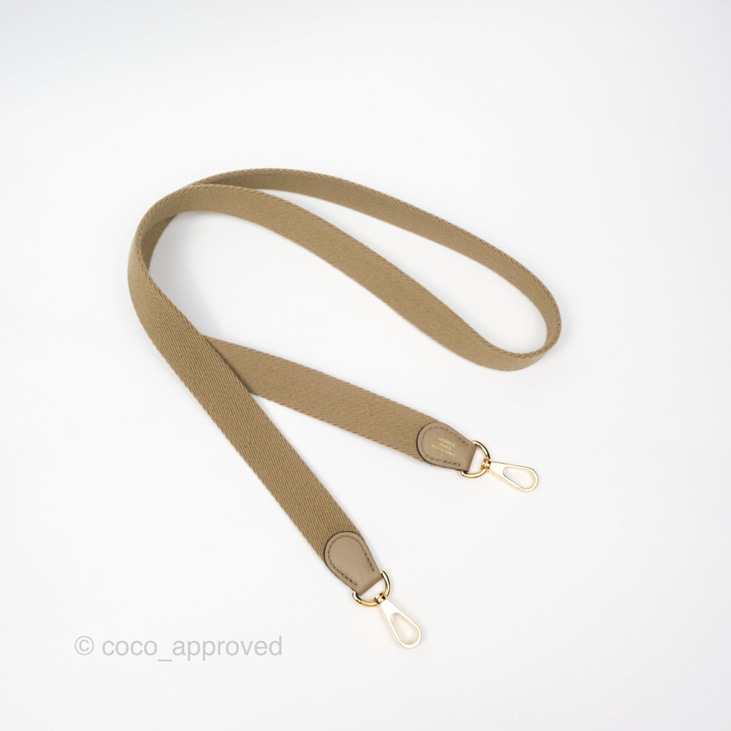 Hermès Mini Evelyne 16 Beige Marfa 8Q Clemence Gold Hardware