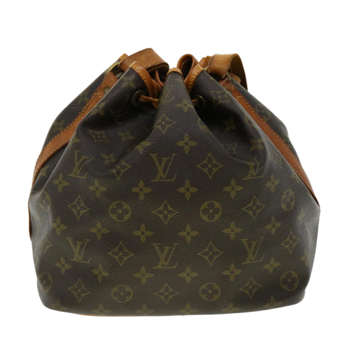 LOUIS VUITTON Monogram Petit Noe Shoulder Bag M42226 LV 30977