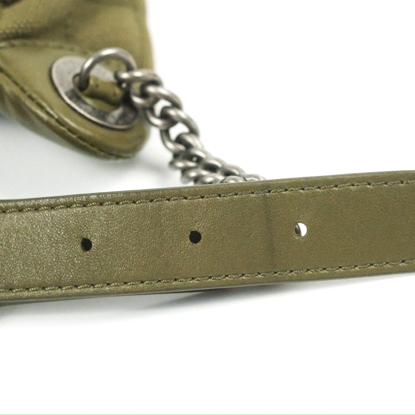 Chanel Coco Cuba Charms Waist Bag Khaki 17C
