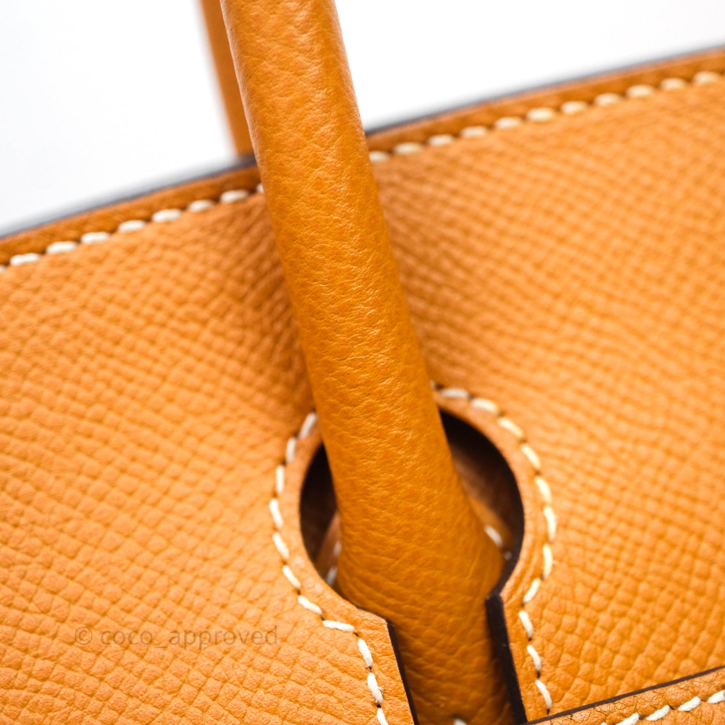 Hermes Birkin 30 Toffee Epsom Palladium Hardware