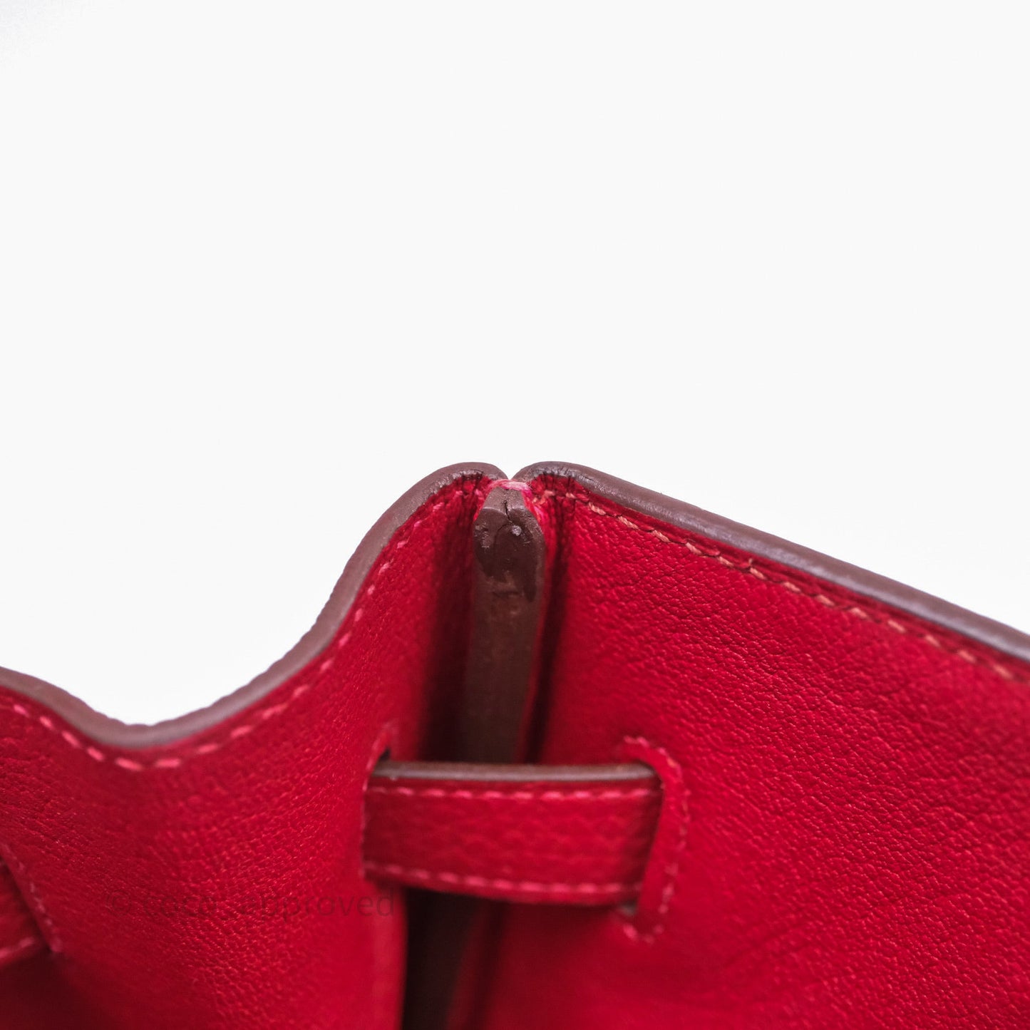 Hermes Birkin 35 Rouge Casaque Clemence Palladium Hardware