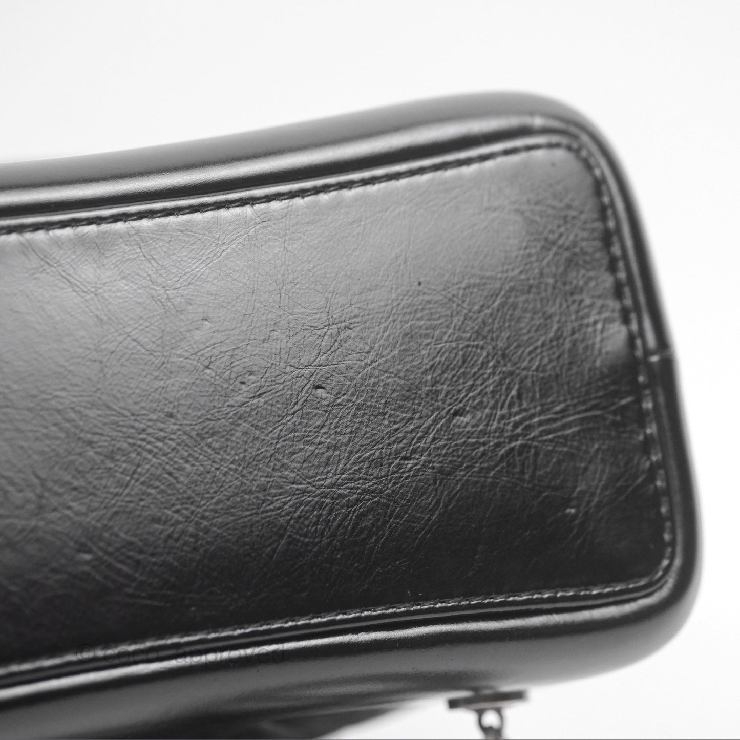 Chanel Small Gabrielle Backpack Black Aged Calfskin