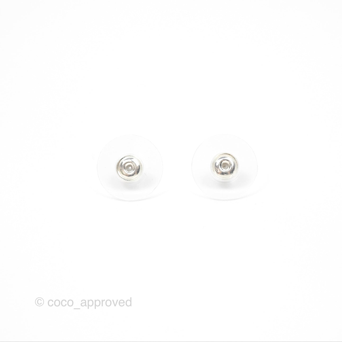 Chanel Crystal Ribbon Bow CC Earrings 23C