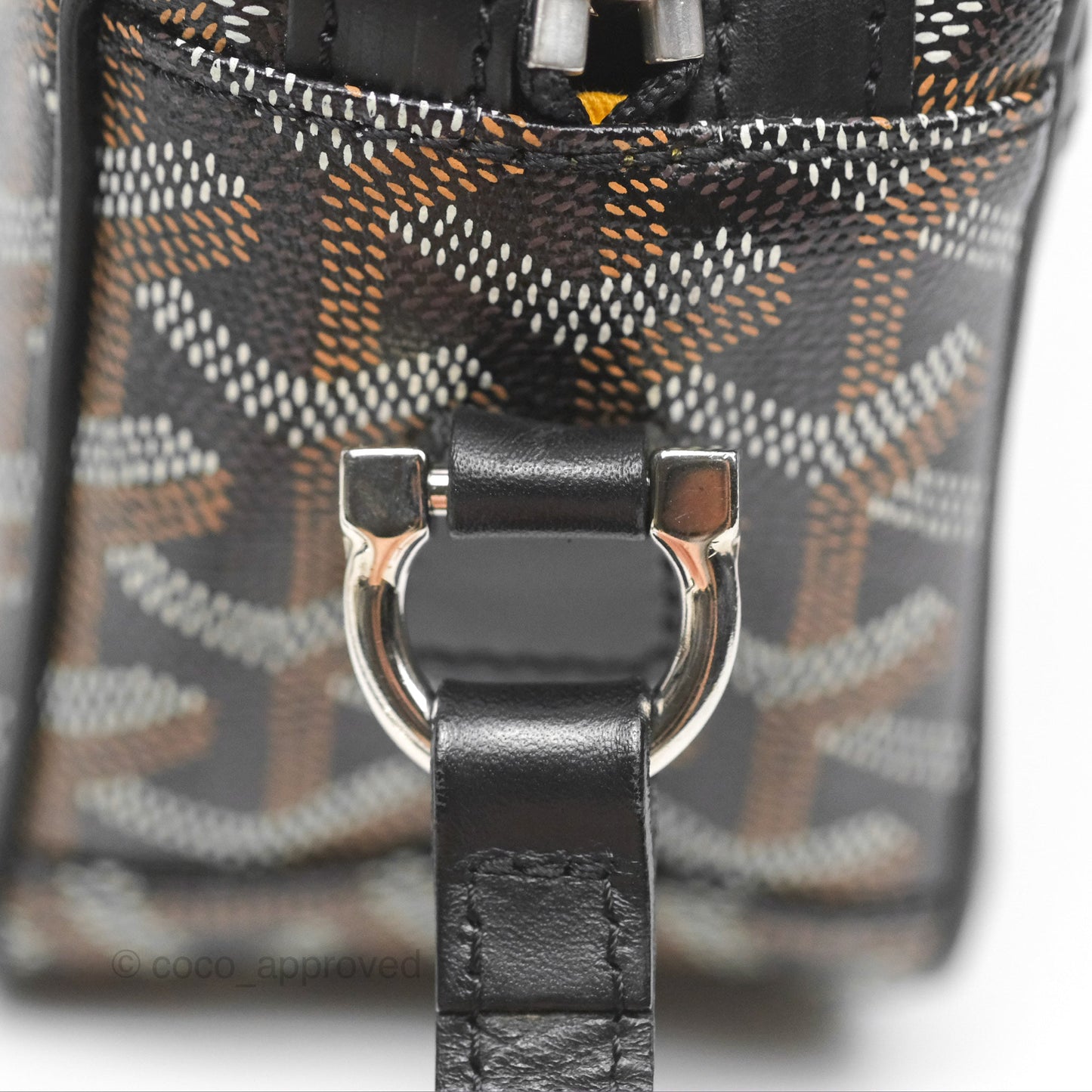 Goyard Cap-Vert PM Bag Black Goyardine