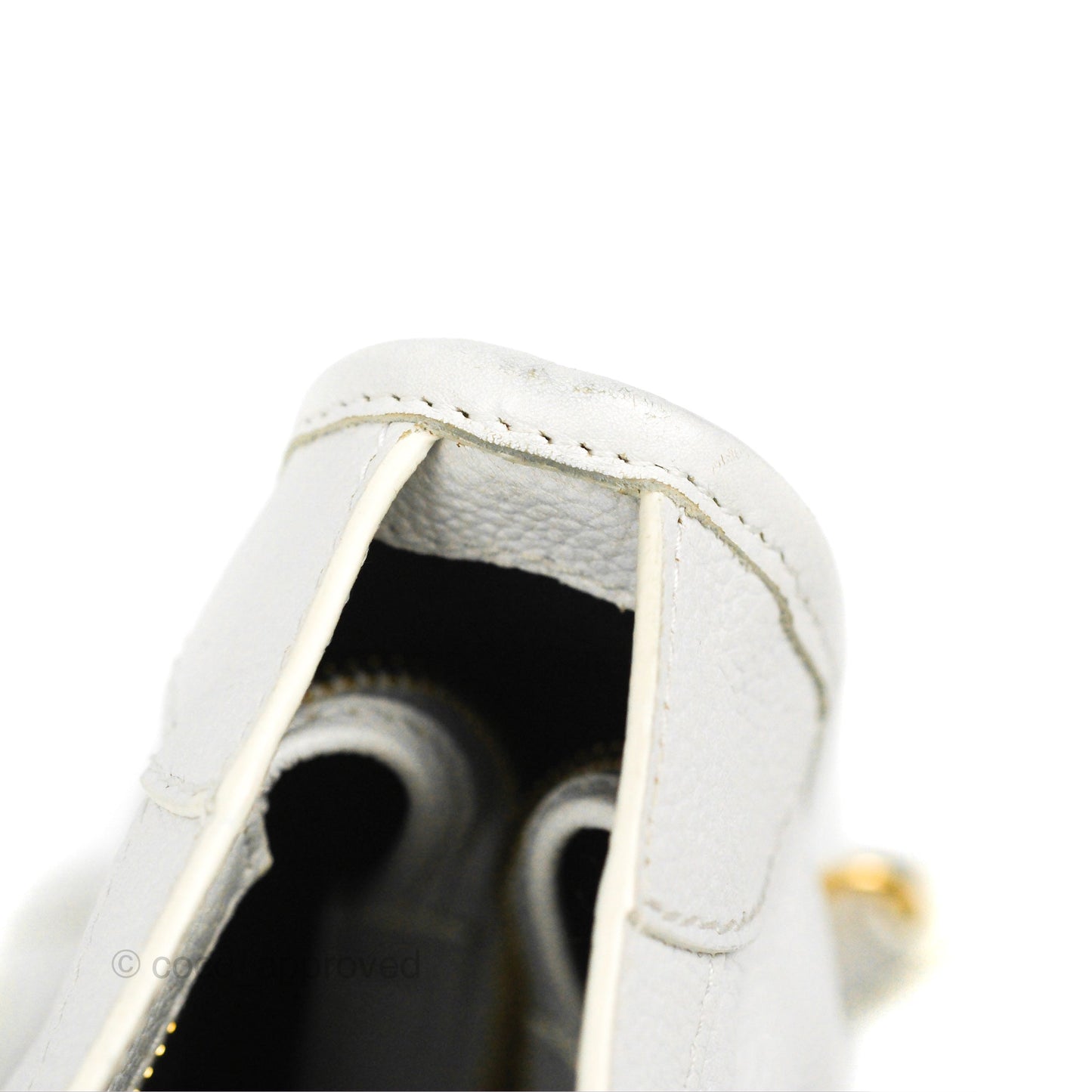 Balenciaga Classic Small City Bag White Aged Calfskin Gold Hardware