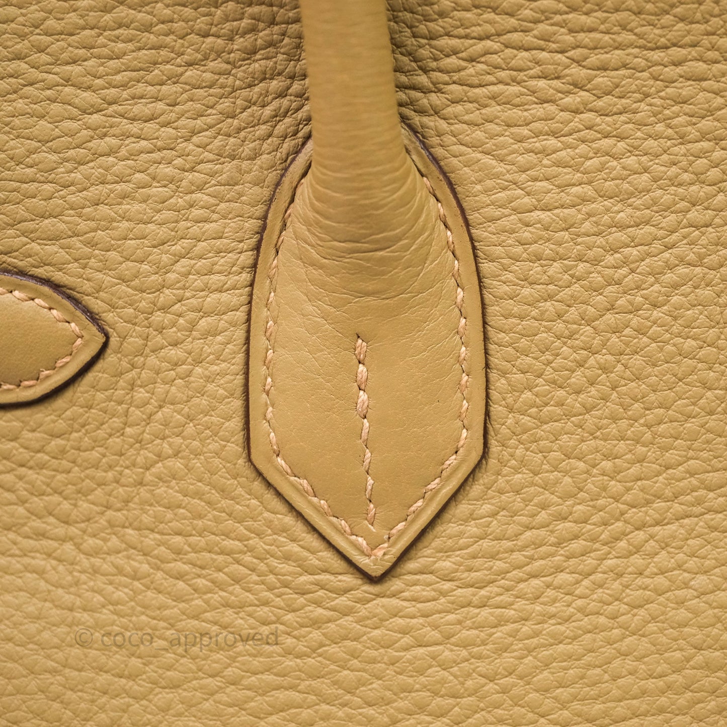 Hermès Birkin 30 Tabac-Camel 24 Togo Palladium Hardware