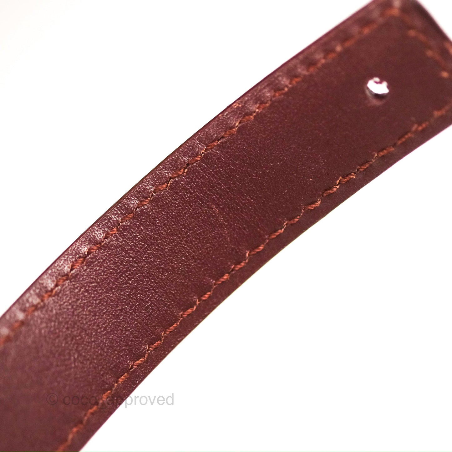 Celine Medium Classic Box Flap Burgundy Calfskin