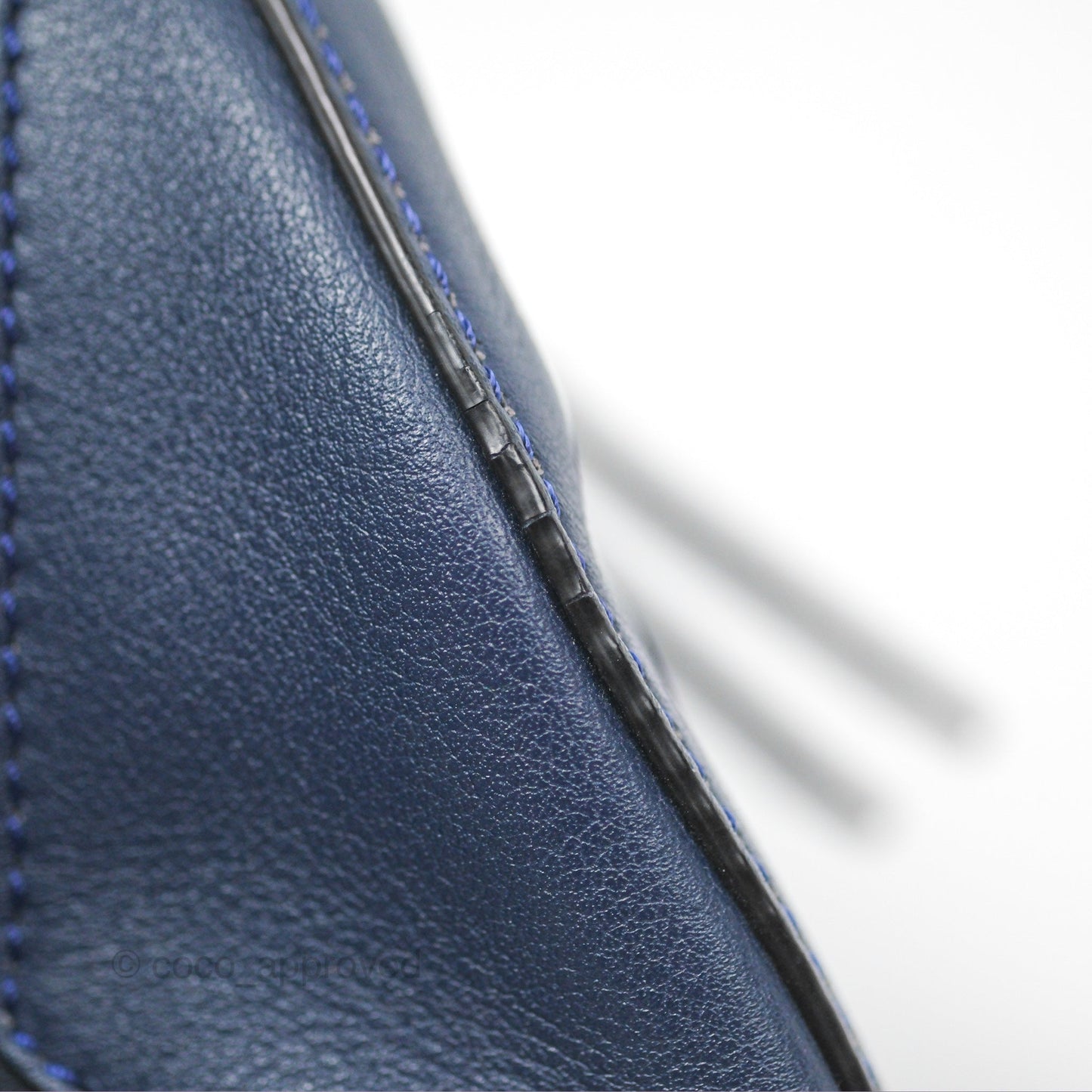 Loewe Medium Puzzle Bag Navy Calfskin
