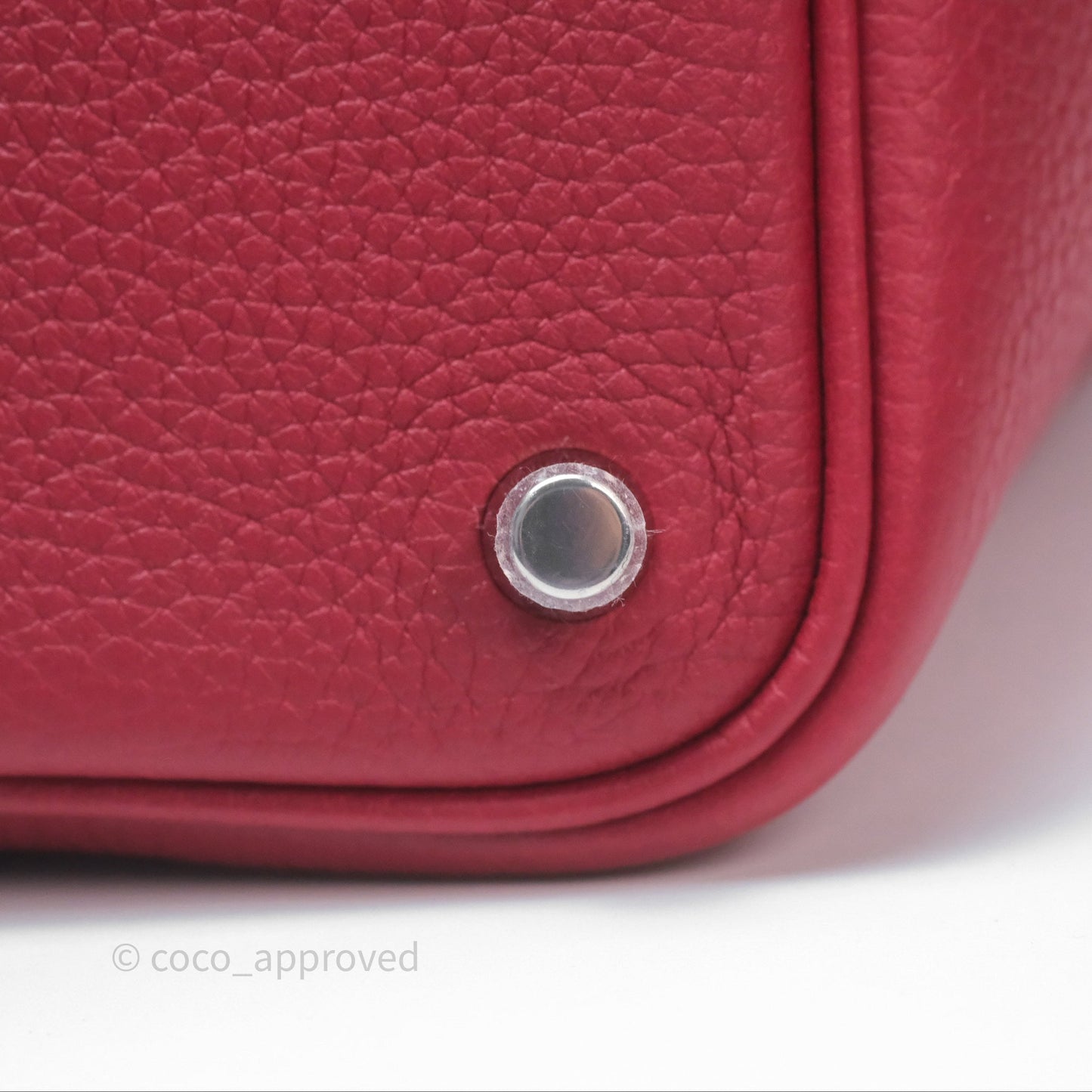 Hermès Picotin Lock 18 Rouge Grenat K1 Clemence Palladium Hardware