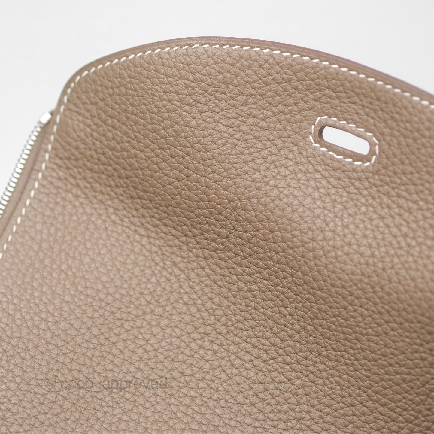 Hermès Lindy 26 Clemence Etoupe 18 Palladium Hardware