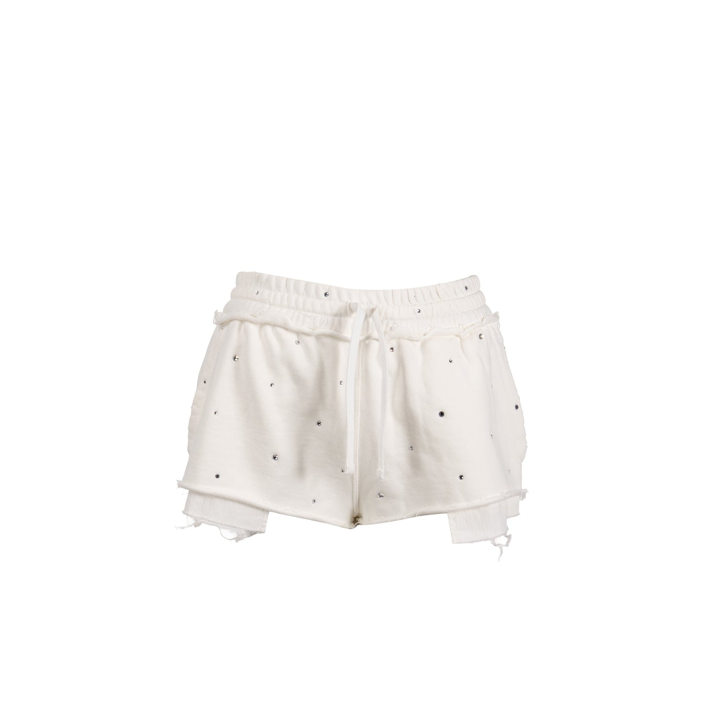 Miu Miu size XS / size 36 sweat / shorts set cream