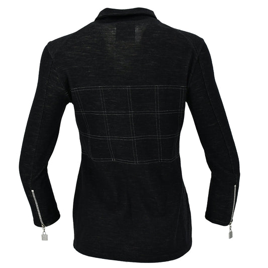 Luxury Chanel Sport Line Long Sleeve Tops Gray 03A #38