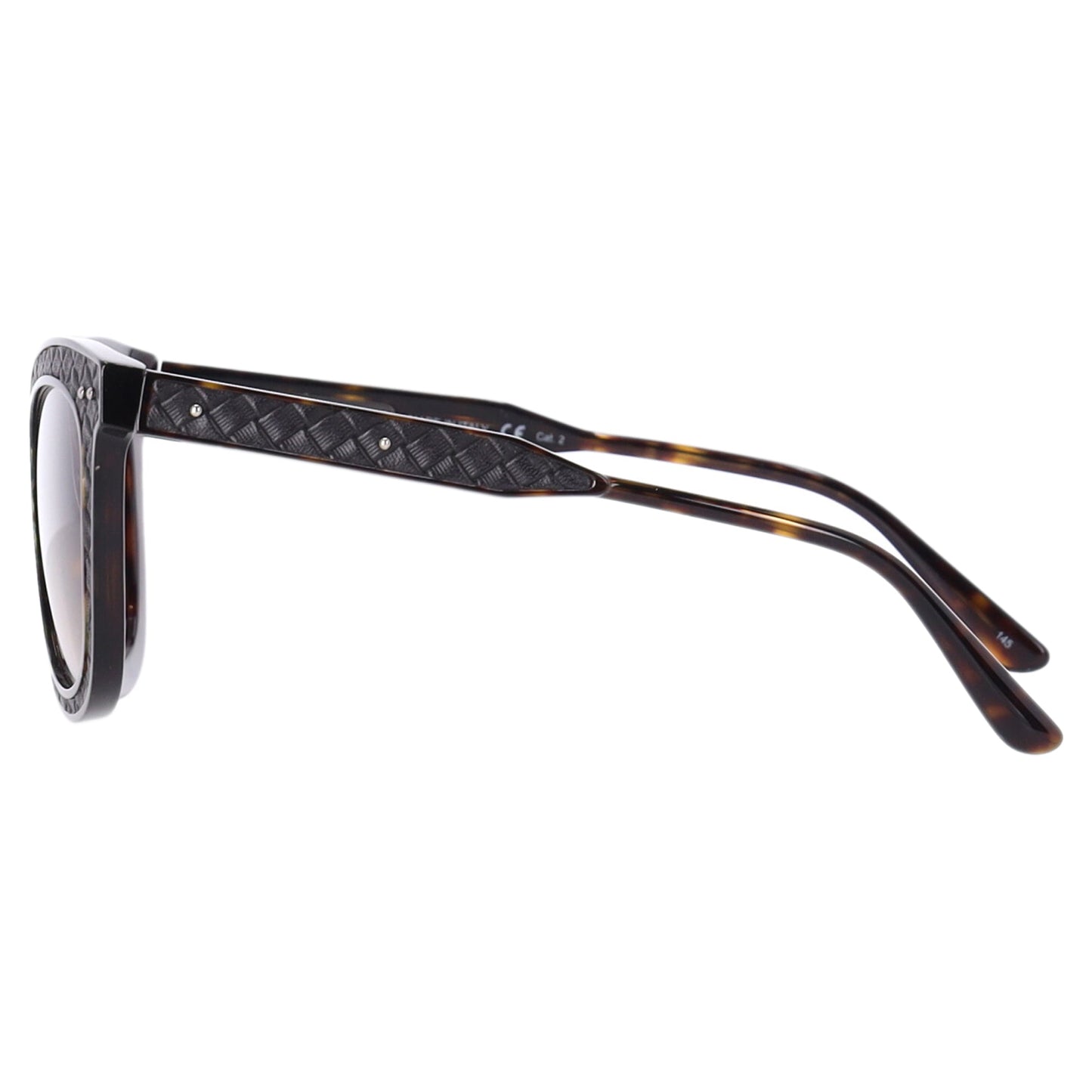 Luxury Bottega Veneta Oversize Tortoiseshell Gradient Sunglasses in Brown Acetate