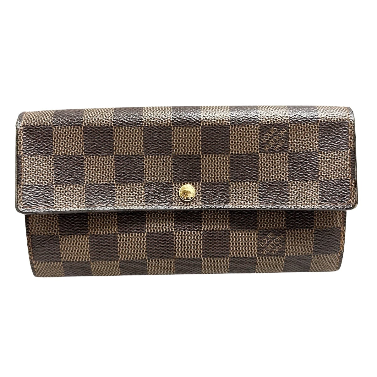 Louis Vuitton Portefeuille Sarah  Canvas Wallet  ()