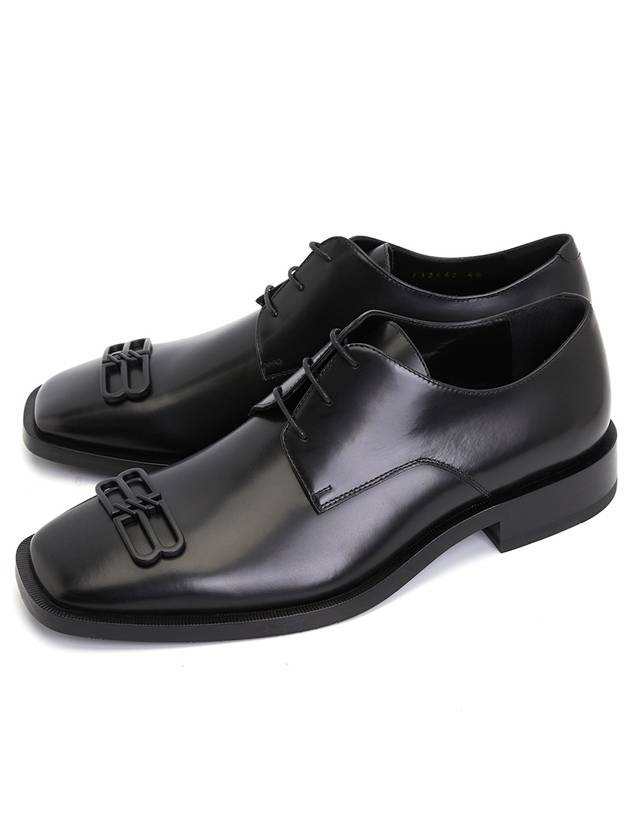 Luxury Balenciaga BB Icon Derby Black