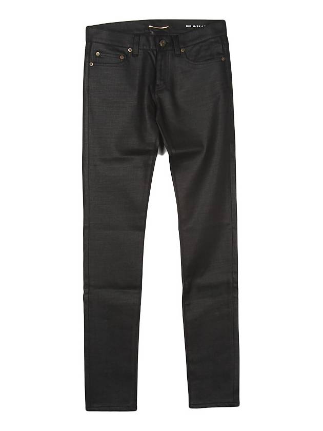 Luxury Saint Laurent Women's Denim Jeans Black