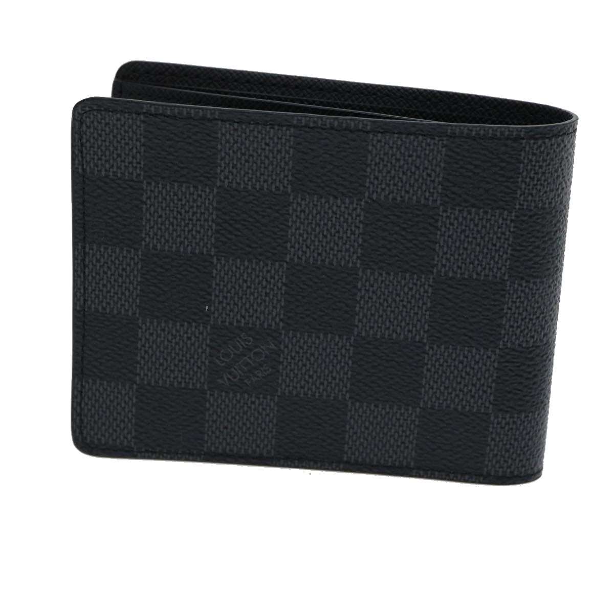 LOUIS VUITTON Damier Graphite Portefeuille Slender Wallet N63261 LV 31031A